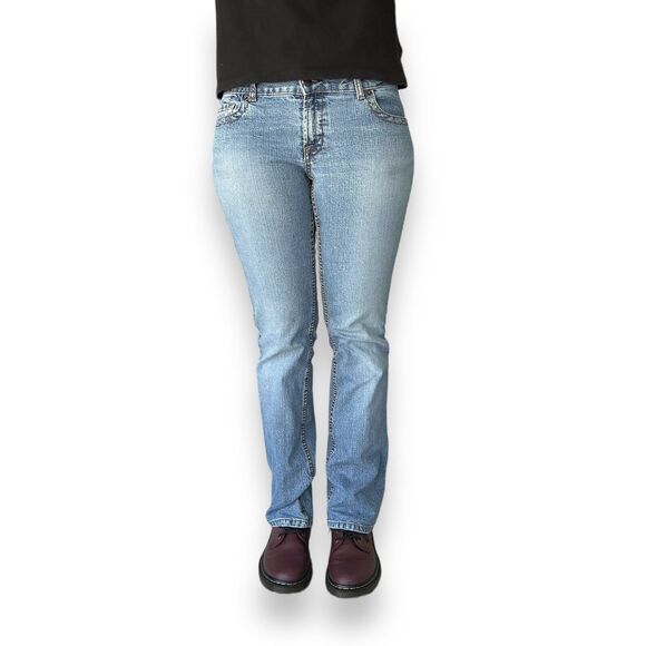 Jordache Juniors Jeans Size 9 Vintage Y2K 2000s/90s Stretch Low Waist Bootcut - Picture 1 of 12